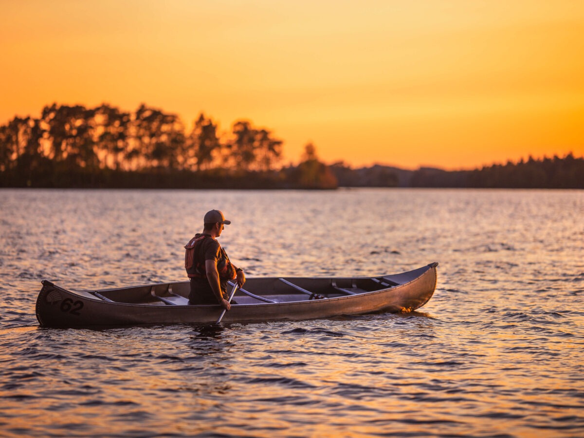 Swedish canoe and bushcraft trip